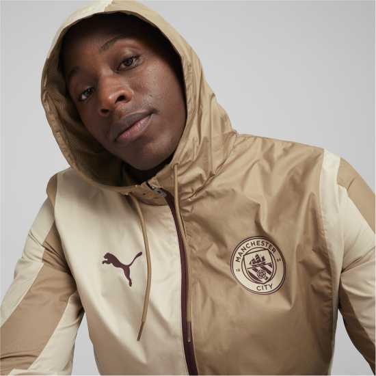 Тъкано Горнище Puma Manchester City Pre-Match Woven Jacket Adults  Футболни тренировъчни якета