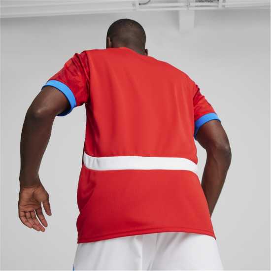 Puma Домакинска Футболна Фланелка Czech Republic Home Shirt 2024 Adults  Мъжко облекло за едри хора