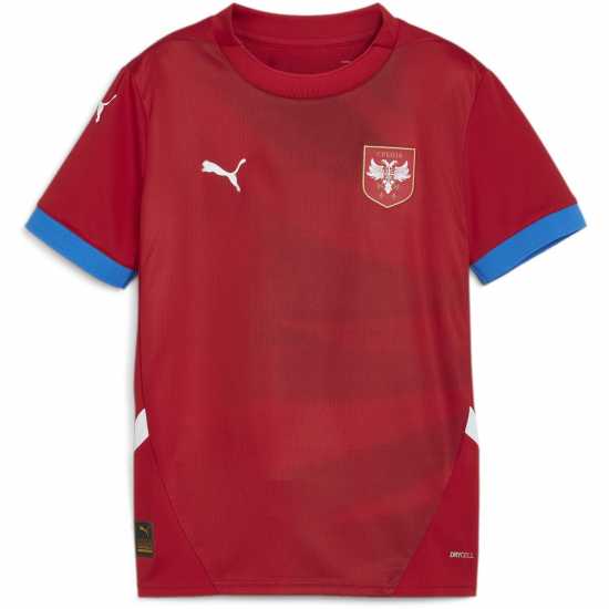 Puma Домакинска Футболна Фланелка Serbia Home Shirt 2024 Junior  