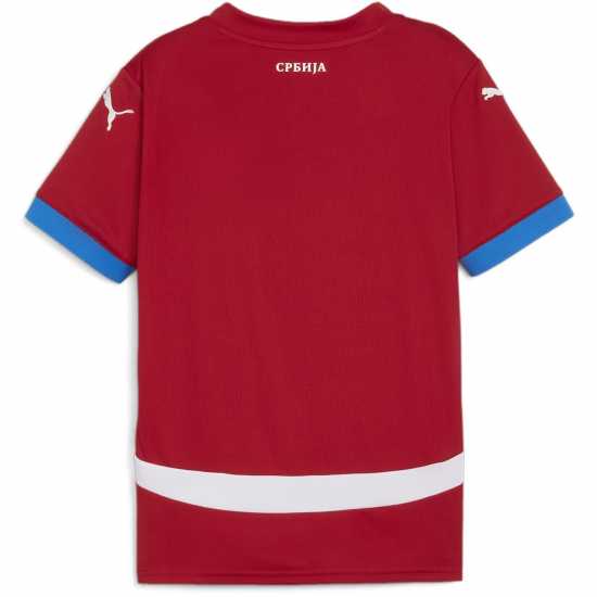 Puma Домакинска Футболна Фланелка Serbia Home Shirt 2024 Junior  