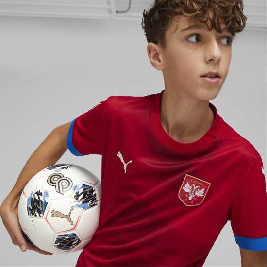 Puma Домакинска Футболна Фланелка Serbia Home Shirt 2024 Junior  