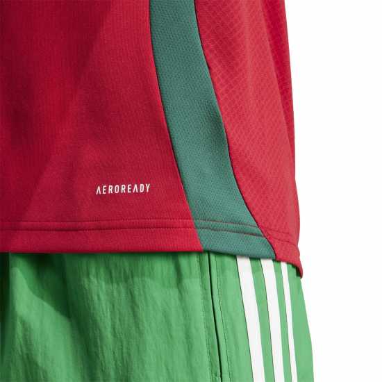 Adidas Домакинска Футболна Фланелка Hungary Home Shirt 2024 Adults  Мъжко облекло за едри хора