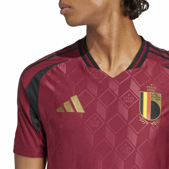 Adidas Домакинска Футболна Фланелка Belgium Authentic Home Shirt 2024  New Releases