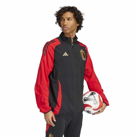 Adidas Belgium Pre-Match Jacket 2024 Adults  Футболни екипи за бягане