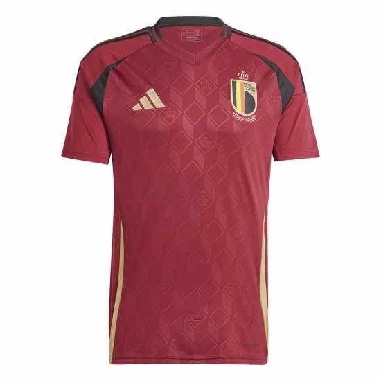 Adidas Домакинска Футболна Фланелка Belgium Home Shirt 2024 Adults  