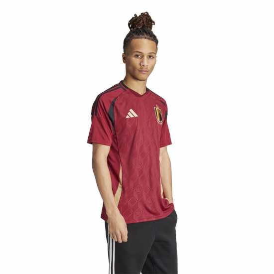 Adidas Домакинска Футболна Фланелка Belgium Home Shirt 2024 Adults  