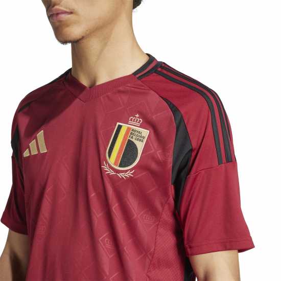 Adidas Домакинска Футболна Фланелка Belgium Home Shirt 2024 Adults  