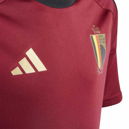 Adidas Belgium Home Fan Shirt 2024 Juniors  New Releases