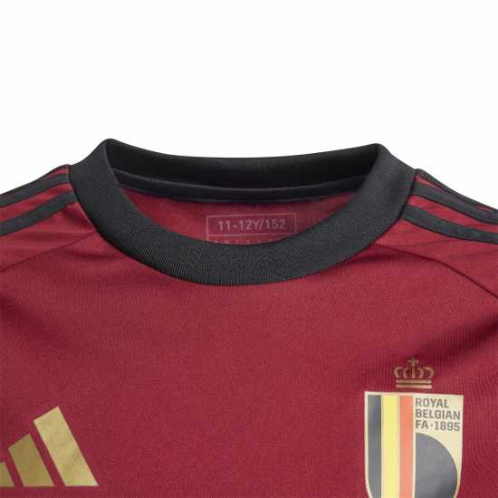 Adidas Belgium Home Fan Shirt 2024 Juniors  New Releases