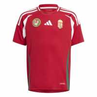 Adidas Домакинска Футболна Фланелка Hungary Home Shirt 2024 Juniors  Футболна разпродажба