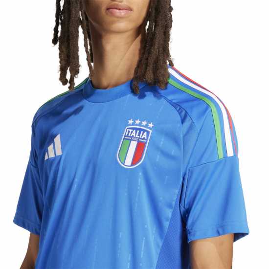 Adidas Домакинска Футболна Фланелка Italy Home Shirt 2024 Adults  