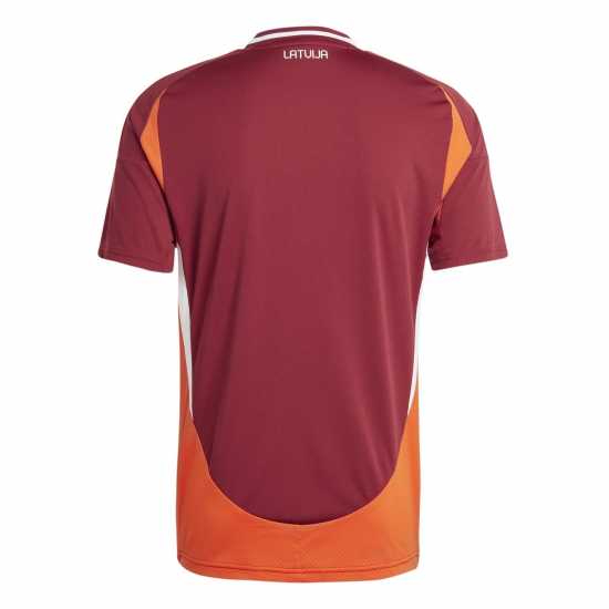 Adidas Домакинска Футболна Фланелка Latvia Home Shirt 2024 Adults  