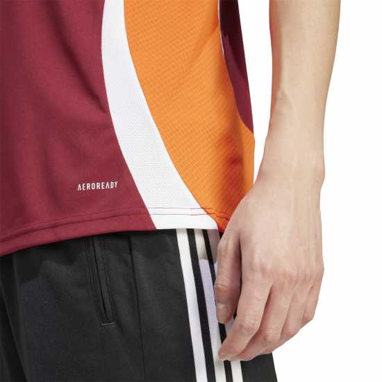 Adidas Домакинска Футболна Фланелка Latvia Home Shirt 2024 Adults  