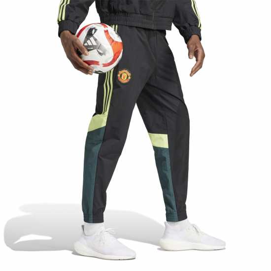 Adidas Manchester United Woven Tracksuit Bottoms  Мъжки долнища за бягане