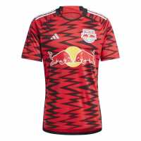 Adidas Домакинска Футболна Фланелка New York Red Bulls Home Shirt 2024/2025 Adults  Мъжко облекло за едри хора