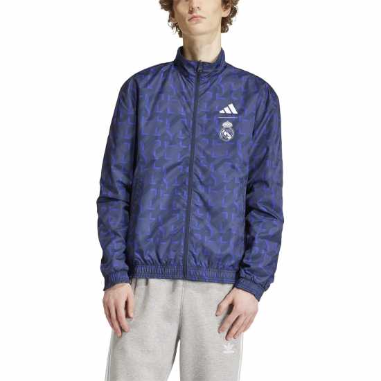 Adidas Real Madrid Anthem Jacket 2023/2024 Adults  Футболни тренировъчни якета