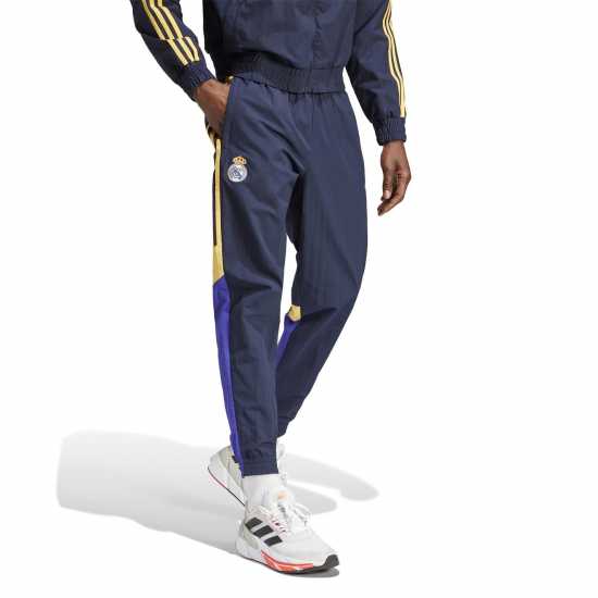 Adidas Real Madrid Woven Tracksuit Bottoms  Мъжки долнища за бягане