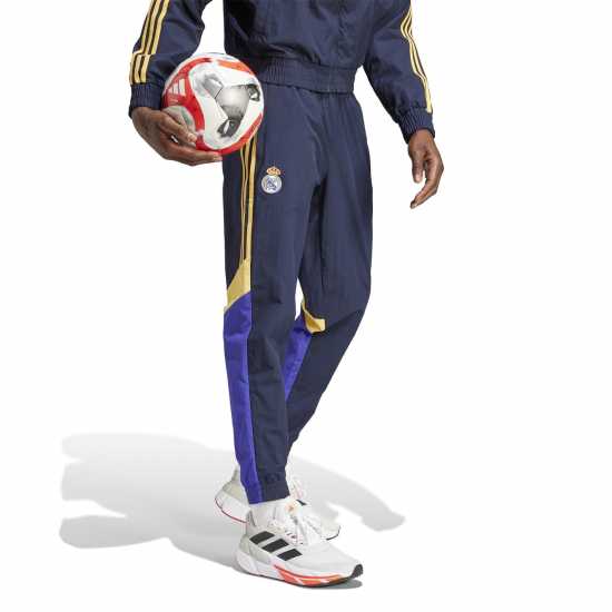 Adidas Real Madrid Woven Tracksuit Bottoms  Мъжки долнища за бягане