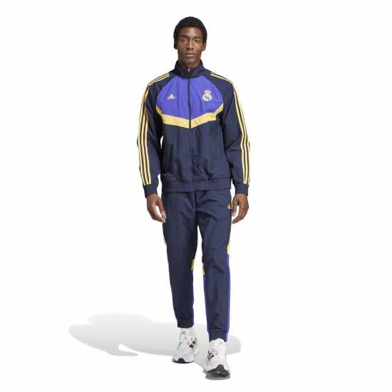 Adidas Real Madrid Woven Tracksuit Bottoms  Мъжки долнища за бягане