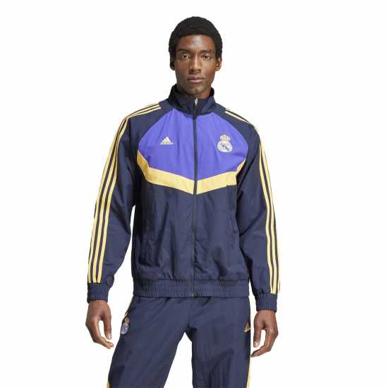 Adidas Спортно Горнище Real Madrid Woven Track Top  Футболни тренировъчни якета