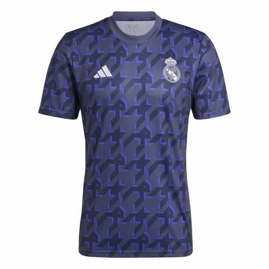 Adidas Real Madrid Pre Match Jersey 2023 2024 Adults  Мъжко облекло за едри хора