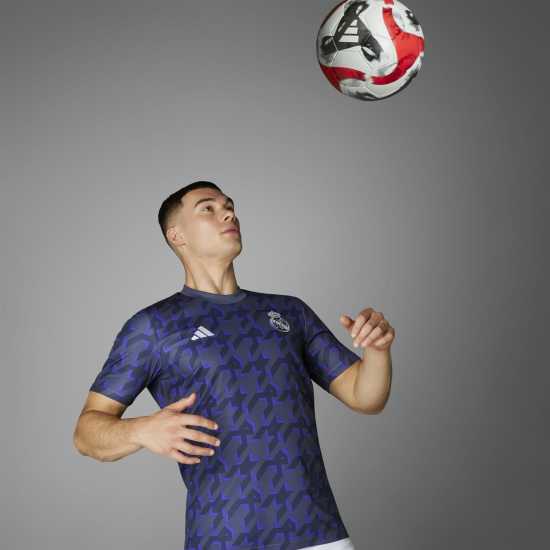 Adidas Real Madrid Pre Match Jersey 2023 2024 Adults  Мъжко облекло за едри хора