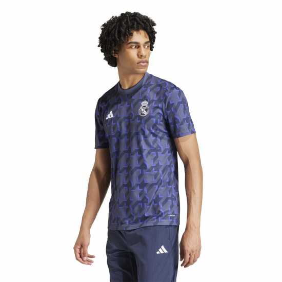 Adidas Real Madrid Pre Match Jersey 2023 2024 Adults  Мъжко облекло за едри хора