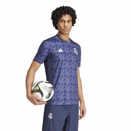 Adidas Real Madrid Pre Match Jersey 2023 2024 Adults  Мъжко облекло за едри хора