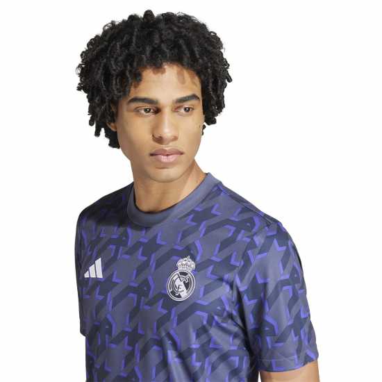 Adidas Real Madrid Pre Match Jersey 2023 2024 Adults  Мъжко облекло за едри хора