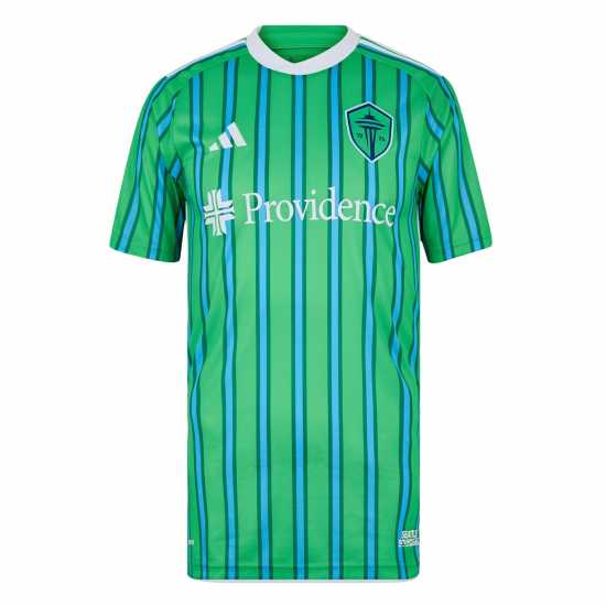 Adidas Домакинска Футболна Фланелка Seattle Sounders Fc Home Shirt 2024 2025  Мъжко облекло за едри хора