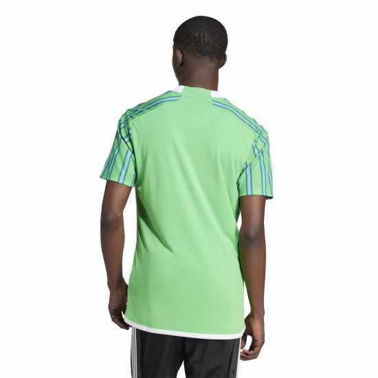 Adidas Домакинска Футболна Фланелка Seattle Sounders Fc Home Shirt 2024 2025  Мъжко облекло за едри хора