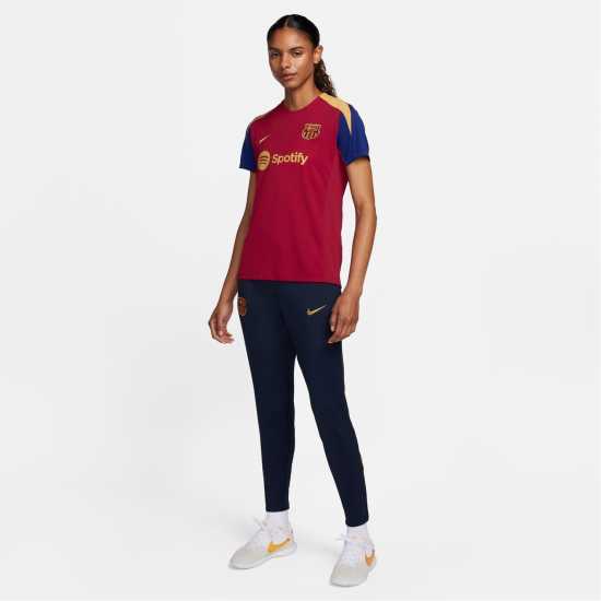 Nike Fc Barcelona Dri-Fit Training Shirt 2024 2025 Womens  Дамски тениски и фланелки