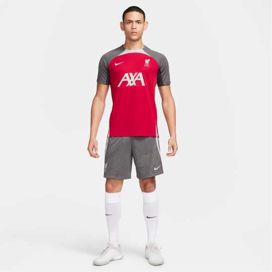 Nike Dri-Fit Liverpool Strike Short Sleeve Top 2023 2024 Mens  Мъжки ризи