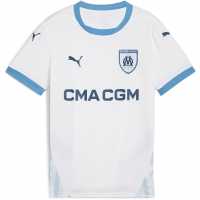 Puma Домакинска Футболна Фланелка Olympique De Marseille Home Shirt 2024 2025 Juniors  