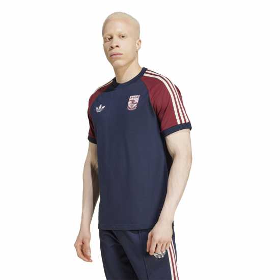 Adidas Originals Arsenal Adicolor Classics 3-Stripes T-Shirt Adults  