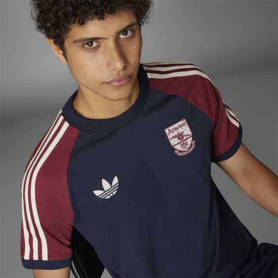 Adidas Originals Arsenal Adicolor Classics 3-Stripes T-Shirt Adults  