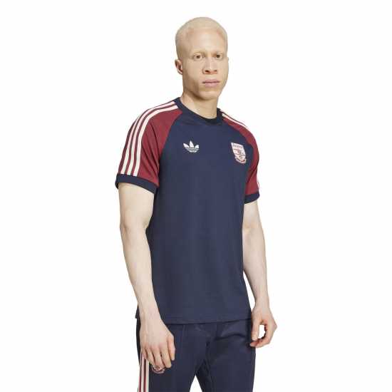 Adidas Originals Arsenal Adicolor Classics 3-Stripes T-Shirt Adults  