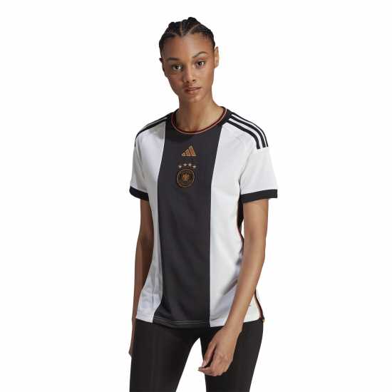 Adidas Домакинска Футболна Фланелка Germany Home Shirt 2022 Womens  Дамско облекло плюс размер