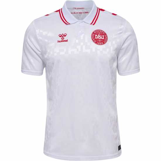 Hummel Denmark Away Shirt 2024 Adults  Hummel Mens