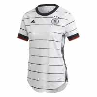 Adidas Germany Away Jersey Womens Football Shirt Бяло Дамско облекло плюс размер