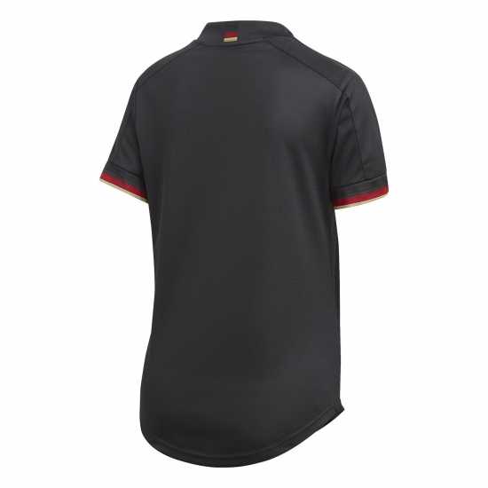 Adidas Germany Away Jersey Womens Football Shirt Черно Дамско облекло плюс размер