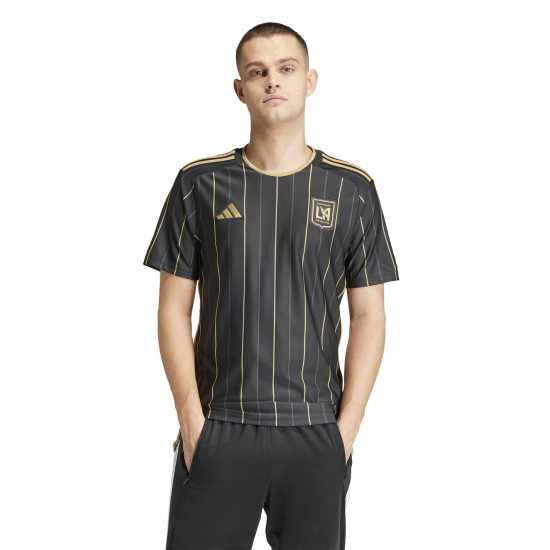 Adidas Домакинска Футболна Фланелка Los Angeles Fc Home Shirt 2024/2025 Adults  Мъжко облекло за едри хора