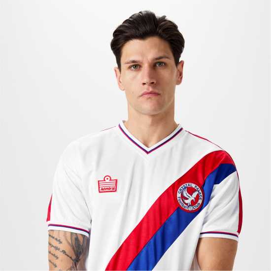 Score Draw Draw Crystal Palace FC '78 Retro Home Shirt 1978 Adults  Футболни тренировъчни горнища