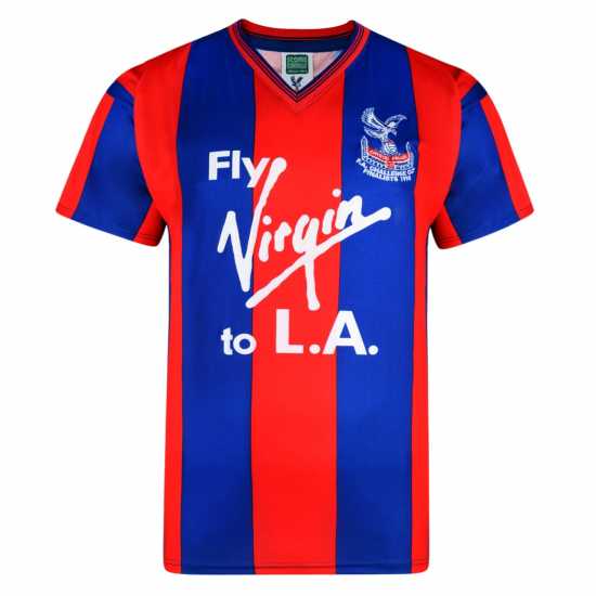 Score Draw Crystal Palace FC '90 Shirt Adults  Мъжко облекло за едри хора