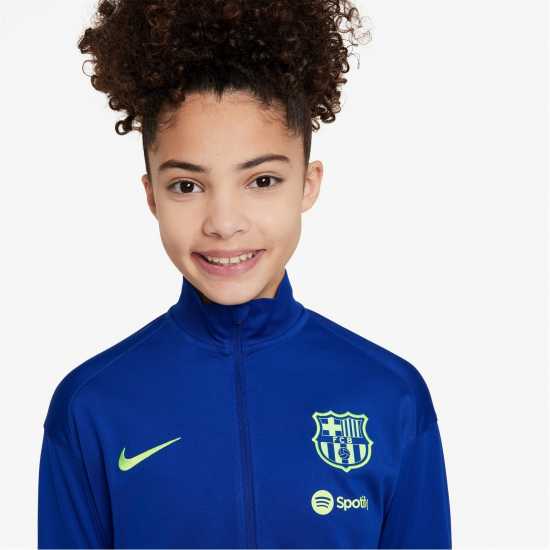 Nike Barcelona Third Strike Tracksuit 2024 2025 Juniors  