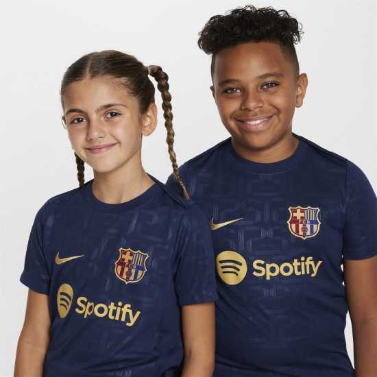 Nike Barcelona Academy Pro Home Pre Match Shirt 2024 2025 Juniors  Детски тениски и фланелки