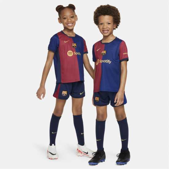 Nike Barcelona Home Minikit 2024 2025 Infants  