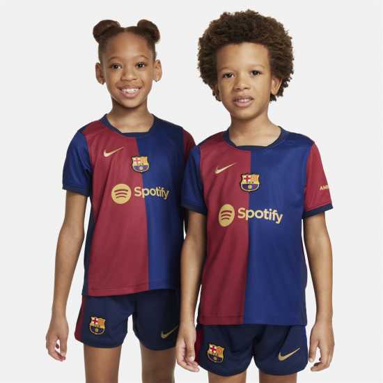 Nike Barcelona Home Minikit 2024 2025 Infants  