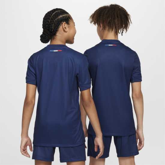 Nike Домакинска Футболна Фланелка Paris Saint-Germain Home Shirt 2024 2025 Juniors  