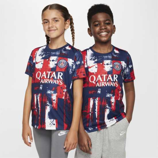 Nike Paris Saint-Germain Academy Pro Pre Match Shirt 2024 2025 Juniors  Детски тениски и фланелки